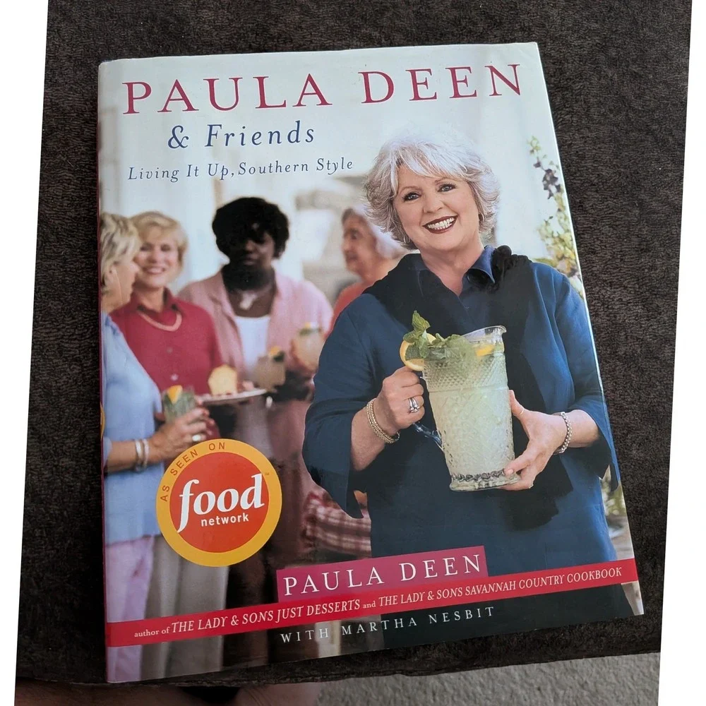 Paula Deen Cookbook Lot 5 Southern Cooking Celebrates Friends Christmas Savannah